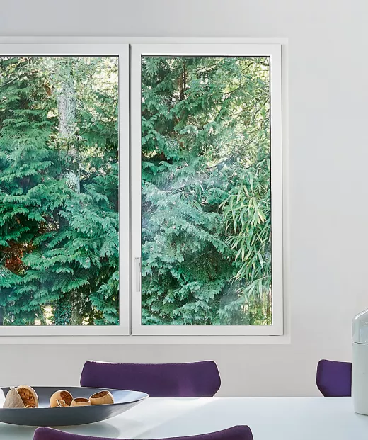 fenêtres aluminium blanc K-line