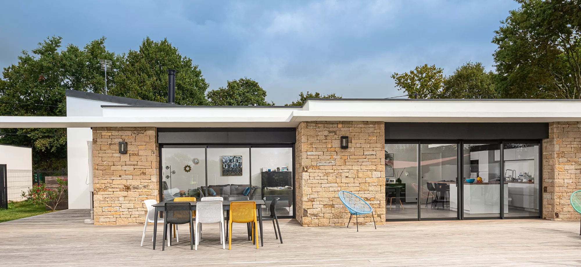 inspiration vivre dedans-dehors menuiseries K-line