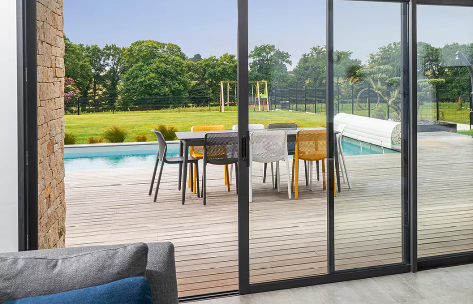 inspiration vivre dedans-dehors menuiseries K-line