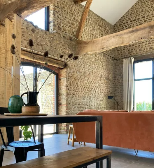 Grange ferme rénovée