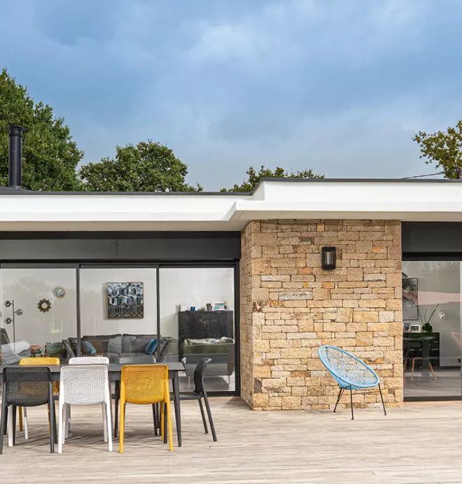 inspiration vivre dedans-dehors menuiseries K-line