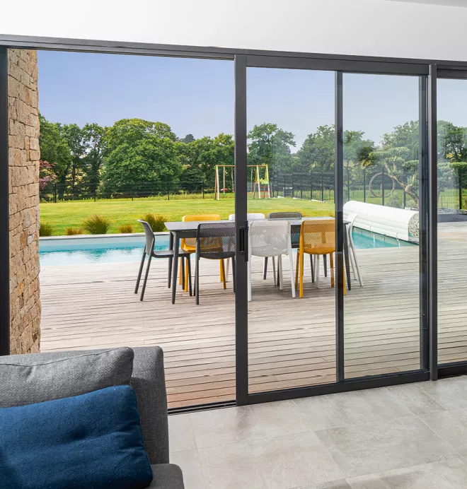 inspiration vivre dedans-dehors menuiseries K-line