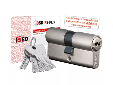 Secu Carte K.Line pour porte en alu à barillet