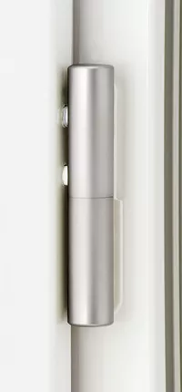 Cache paumelle anodisé pour porte alu