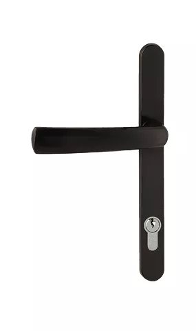 Poignée standard noire pour porte alu