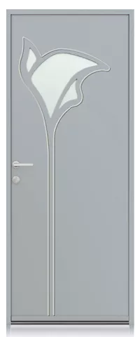 collection caractère porte d'entrée aluminium k-line