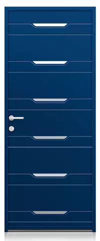 collection caractère porte d'entrée aluminium k-line