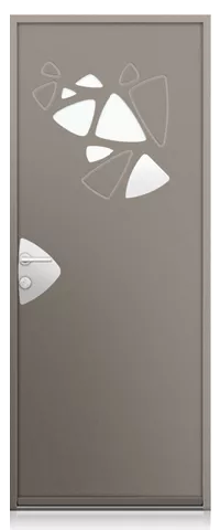 collection caractère porte d'entrée aluminium k-line