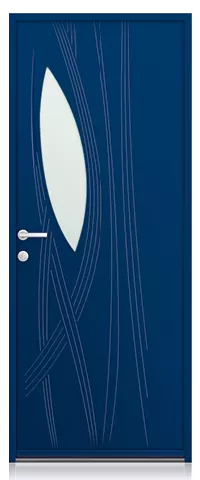 collection caractère porte d'entrée aluminium k-line