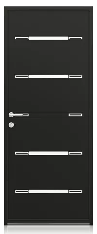 collection caractère porte d'entrée aluminium k-line