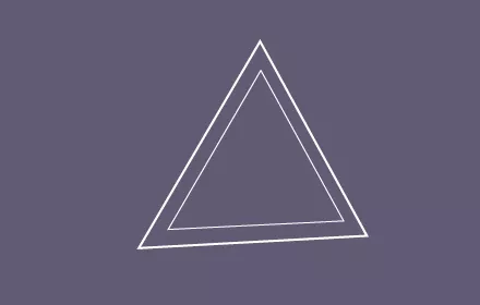 ensemble composé triangle