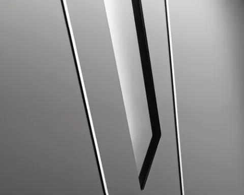 collection perspective, porte d'entrée aluminium K-LINE