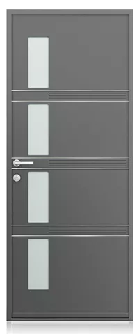 collection perspective, porte d'entrée aluminium K-LINE