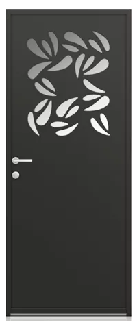 collection perspective, porte d'entrée aluminium K-LINE