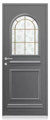 collection prestige porte d'entrée aluminium k-line