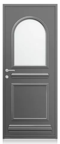 collection prestige porte d'entrée aluminium k-line