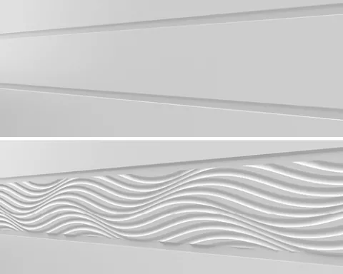 finitions intérieur portes d'entrée Surface K-LINE