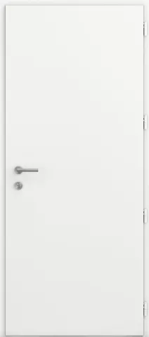 kline porte entree pleine moderne aluminium caractere interieur