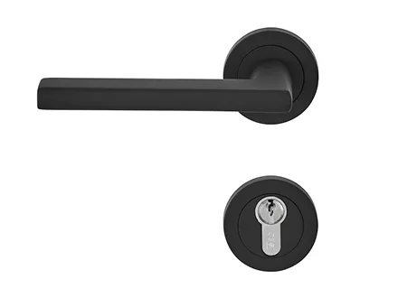 poignee BS8 inox noir mat