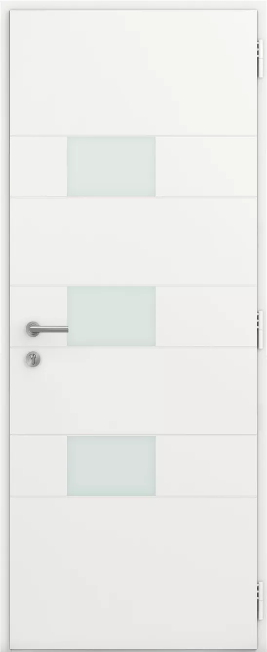 kline porte entree semi vitree moderne aluminium surface hipparcos int blanc satine ral9016s