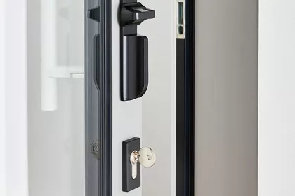 poignée extérieur avec clé