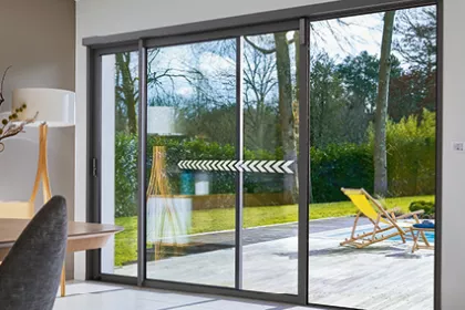 baie coulissante Pilotée K-LINE