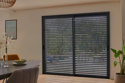 Volet à Lames Orientables- Vue intérieure