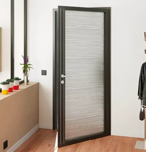 collection luminescence porte d'entrée vitrée k-line