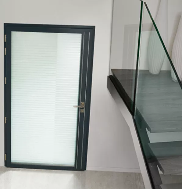 collection luminescence porte d'entrée vitrée k-line