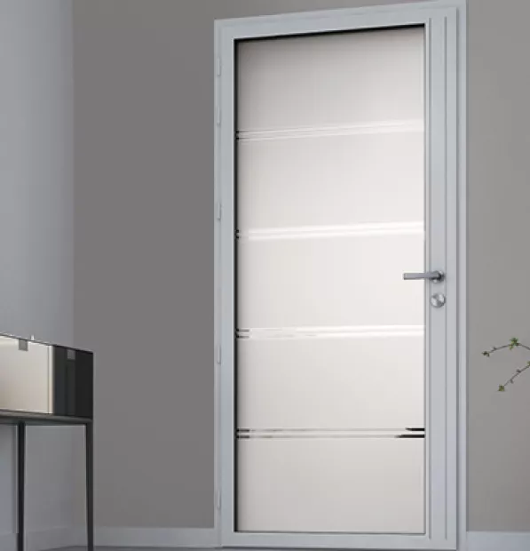 collection luminescence porte d'entrée vitrée k-line